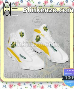 Clarkson Golden Knights Hockey Nike Running Sneakers