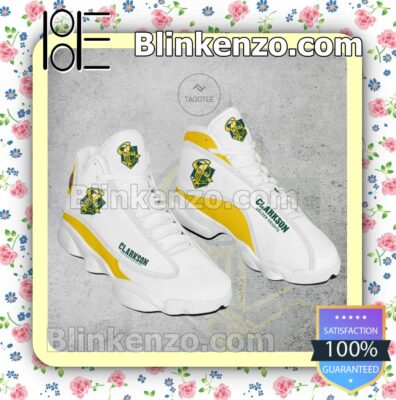 Clarkson Golden Knights Hockey Nike Running Sneakers