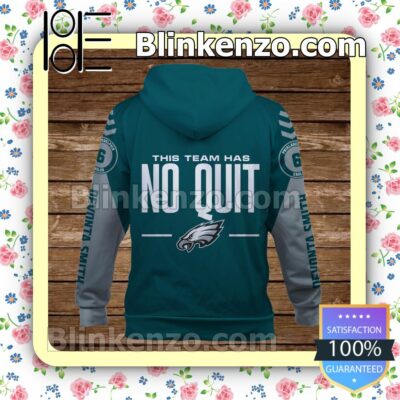 DeVonta Smith 6 This Team Has No Quit Philadelphia Eagles Pullover Hoodie Jacket b