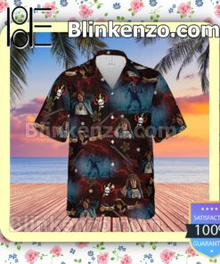 Eddie Munson Hawaii Short Sleeve Shirt a