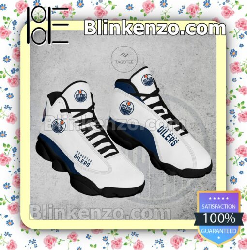 Edmonton Oilers Hockey Workout Sneakers a