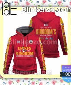Enjoy The Kingdom's Successes Kansas City Chiefs Pullover Hoodie Jacket