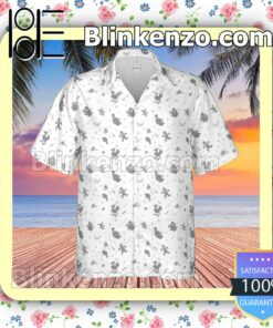 Final Fantasy Creatures Hawaii Short Sleeve Shirt a