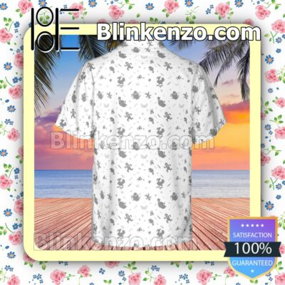 Final Fantasy Creatures Hawaii Short Sleeve Shirt b