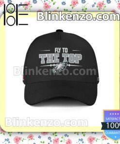 Fly To The Top Philadelphia Eagles Adjustable Hat