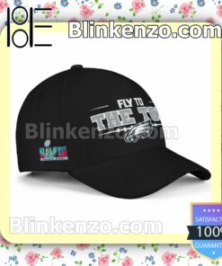 Fly To The Top Philadelphia Eagles Adjustable Hat a