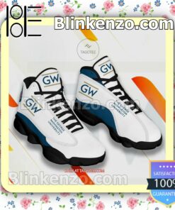George Washington University Nike Running Sneakers a