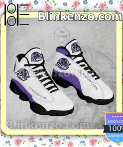 Glasgow Clan Hockey Nike Running Sneakers a