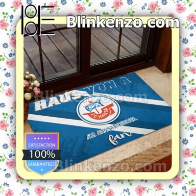 Hansa Rostock Fan Entryway Mats