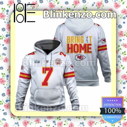 Harrison Butker Bring It Home Kansas City Chiefs Pullover Hoodie Jacket