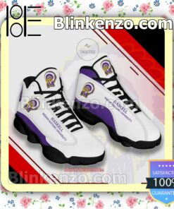Haskell Indian Nations University Logo Nike Running Sneakers a