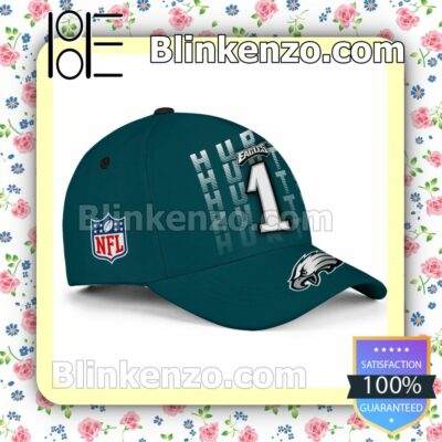 Hurts 1 Super Bowl Champion Philadelphia Eagles Adjustable Hat a