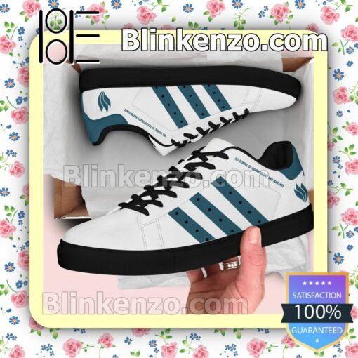 IBS School of Cosmetology and Massage Logo Mens Shoes a