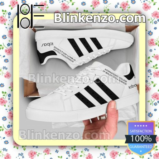 International College of Beauty Arts & Sciences Logo Adidas Shoes