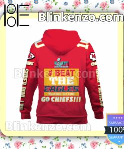 Isiah Pacheco Beat The Eagles Wear Red Get Loud Kansas City Chiefs Pullover Hoodie Jacket b