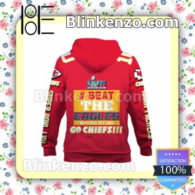 Isiah Pacheco Beat The Eagles Wear Red Get Loud Kansas City Chiefs Pullover Hoodie Jacket b