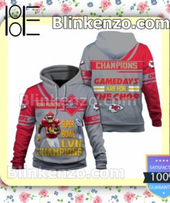 Isiah Pacheco Gamedays Are For The Chop Kansas City Chiefs Pullover Hoodie Jacket