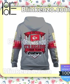 Isiah Pacheco If This Flag Offends You It Is Because Your Team Bad Kansas City Chiefs Pullover Hoodie Jacket b