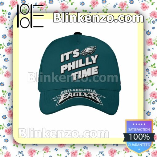 It Is Philly Time Super Bowl Champion Philadelphia Eagles Adjustable Hat