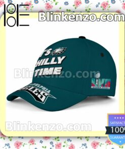 It Is Philly Time Super Bowl Champion Philadelphia Eagles Adjustable Hat b