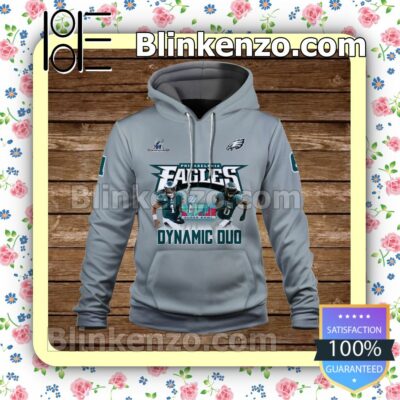 Jalen Hurts DeVonta Smith Win Or Go Home Philadelphia Eagles Pullover Hoodie Jacket a