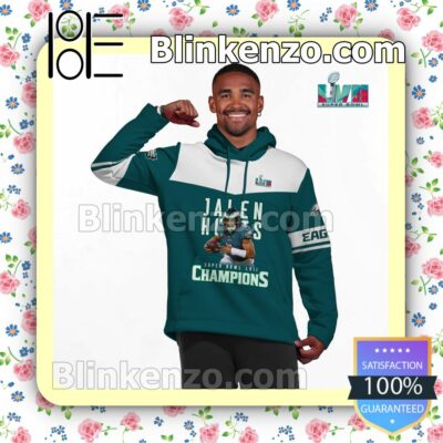Jalen Hurts Gamedays Are For The Birds Philadelphia Eagles Pullover Hoodie Jacket a