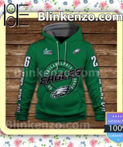 Jason Kelce Haters Gonna Hate Eagles Gonna Win Philadelphia Eagles Pullover Hoodie Jacket a