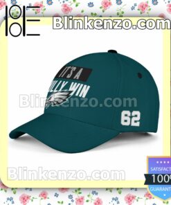 Jason Kelce It Is A Philly Win Philadelphia Eagles Champions Super Bowl Adjustable Hat