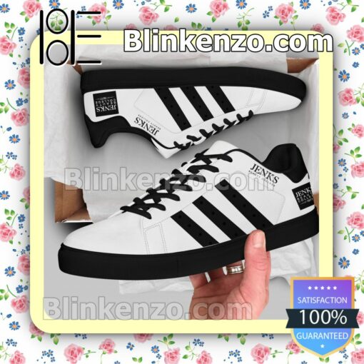 Jenks Beauty College Logo Mens Shoes a