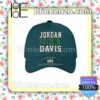 Jordan Fuckin Davis 90 Philadelphia Eagles Super Bowl LVII Adjustable Hat