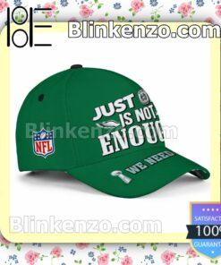 Just One Is Not Enough Super Bowl LVII Philadelphia Eagles Adjustable Hat a