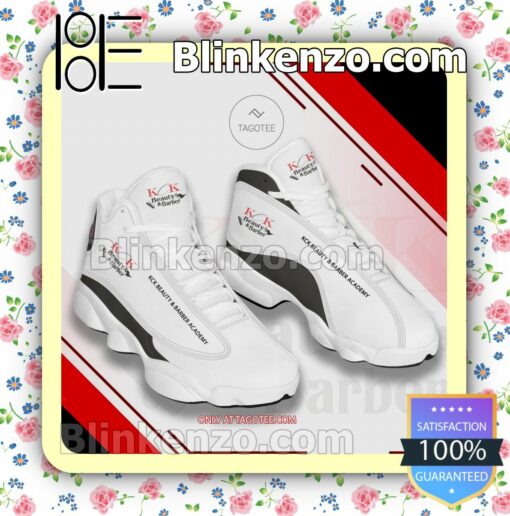 KCK Beauty & Barber Academy Logo Nike Running Sneakers