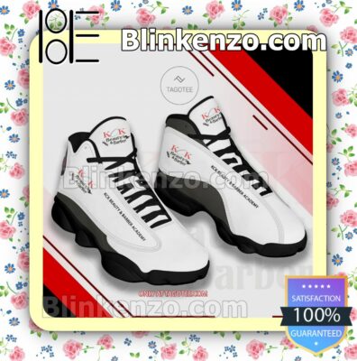 KCK Beauty & Barber Academy Logo Nike Running Sneakers a