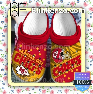 Kansas City Chiefs Football Team Fan Crocs