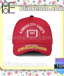 Kansas City Chiefs Super Bowl LVII Champions 2023 Adjustable Hat