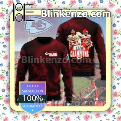 Kansas City Chiefs Team Super Bowl Champions T-shirt, Pullover Jacket, Joggers c