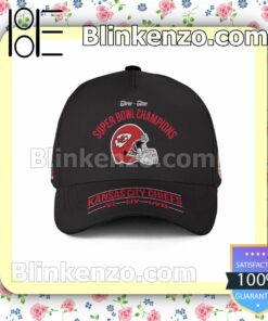 Kansas City Chiefs Three Time Super Bowl Champions Adjustable Hat