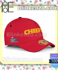 Kansas City Chiefs With Super Bowl Logo Adjustable Hat a
