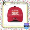 Kansas City LVII Super Bowl Is For The Chiefs Adjustable Hat