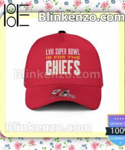 Kansas City LVII Super Bowl Is For The Chiefs Adjustable Hat