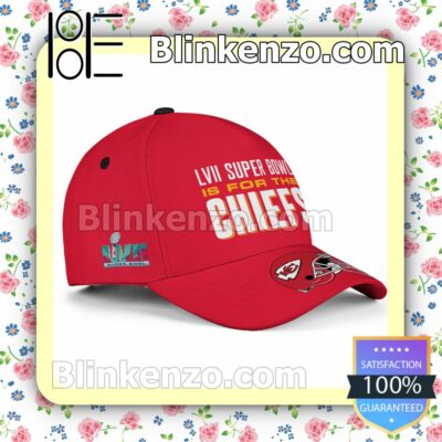 Kansas City LVII Super Bowl Is For The Chiefs Adjustable Hat a