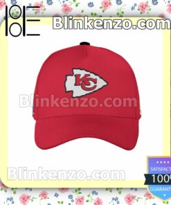 Kansas City Logo Number 95 Chris Jones Adjustable Hat a