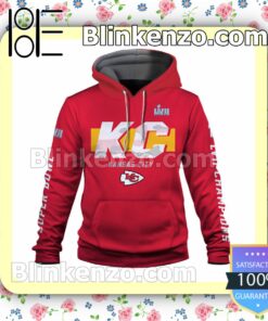 LVII Super Bowl Is For The Chiefs Kansas City Chiefs Pullover Hoodie Jacket a