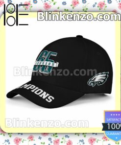 Lane Johnson 65 Champion Philadelphia Eagles Adjustable Hat b