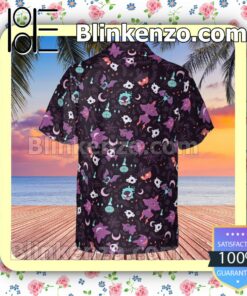Lavender Town Pokemon Hawaii Short Sleeve Shirt b
