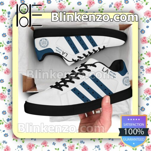 Los Angeles Pacific College Logo Adidas Shoes a