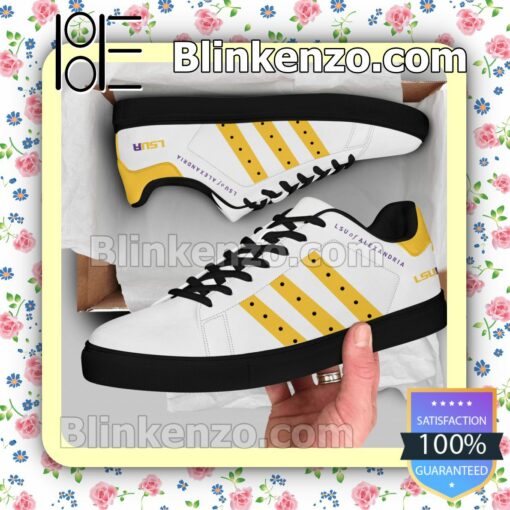 Louisiana State University of Alexandria Logo Mens Shoes a