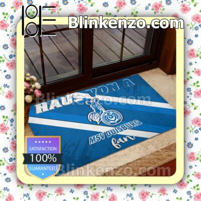 MSV Duisburg Fan Entryway Mats