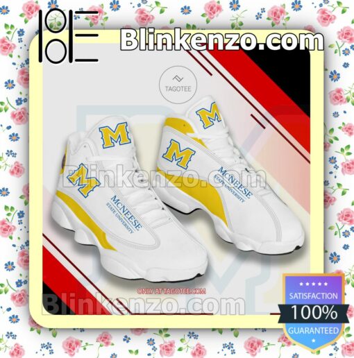 McNeese State University Logo Nike Running Sneakers