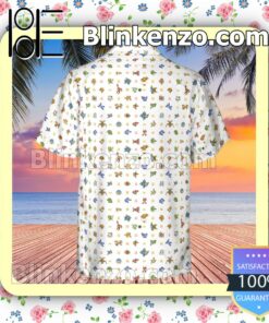 Mega Man Hawaii Short Sleeve Shirt b